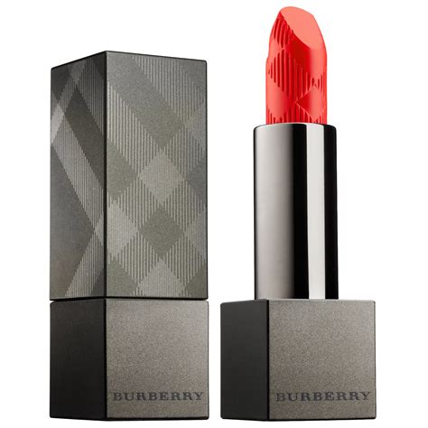 Burberry Lip Velvet Matte Lipstick in Poppy Red 